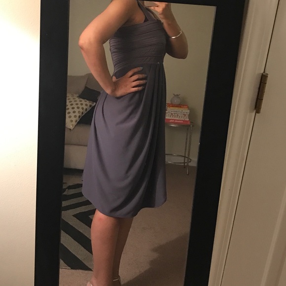 Gray drapey dress by Demi Couture Plastic Island - Picture 2 of 7